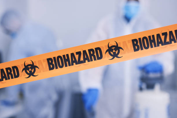 Professional Blood Cleanup technician working in Sloan, NY